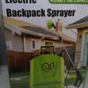 Battery Powered Backpack Sprayer 4 Gallon, Electric Garden Sprayer in Lawn Digital Display, 3 Adjustable Pressures, Sprayer with 2.2Ah Battery & Charger Included