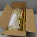 Babenest Gold Arch Backdrop Stand Set of 2, 6FT/7.2FT Metal Arch Wedding Stand, Balloon Arch Frame for Ceremony Birthday Party Bridal Baby Shower Halloween Banquet Decoration