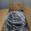 Accombe Baby Stroller, 2 in 1 Newborn Stroller Convertible Bassinet for Infant Toddler Pram with Footmuff (Black)