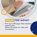 Remanufactured 63XL Black/Tri-Color Inkjet Cartridges (2-Pack) Replacement for HP Ink 63 Works with HP OfficeJet 3830 4650 5255 5258 5200 Envy 4520 4512 DeskJet 1112 3630 3632 3633 Printer