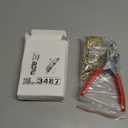 Mudder 301 Pcs Grommet Eyelet Pliers Tool Kit, Fabric Leather Hole Eyelets and Grommets Punch Pliers with 300 Metal Eyelets for Belt Shoes Cloths(1/4 Inch,Gold)