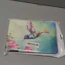 iPad 9.7 Case for iPad 5th/6th Generation Case 2017/2018, iPad Air 2 Case, iPad Air 1st Cover Women Girls Shockproof Soft Cover Multi-Angle View Adjustable Stand Auto Wake/Sleep, Diamond Hummingbird (Geometric Flower HummingBird)