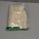 KLIEGOU Mens 100 Cotton Hipster Hip Hop Longline Hoodie T-Shirt Pre - Shrunk S-XXXL (Large, 07 Beige)
