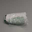 EVALESS Women's Pleated V Neck Sleeveless Tank Top (XX-Large, White)