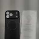 JUESHITUO Magnetic Slim Fit Case for iPhone 17 Pro Max(6.9"), Ultra Thin Matte Anti-Scratch Hard PC Cover(1X Screen Protector), OriginFit Case iPhone 17 Pro Max Compatible with MagSafe, Black