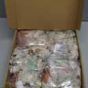 Riceshoot 4 Pcs Thanksgiving Fall Maple Leaves Garland 6 ft Hanging White Cream Neutral Autumn Fall Garland Table Decoration for Mantel Fireplace Porch Front Door Christmas Home Decor