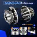 ECCPP Front Wheel Bearing Assembly fit for Chevy Beretta Cavalier for Buick Skylark Somerset for Cadillac Cimarron for Pontiac Sunbird Sunfire 5-Lug 513017 Wheel Bearing Hubs 1 pcs