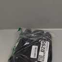 EIFHYT Fabric Cord Cover & Chandelier Chain Cover 2 Pack 6Feet Length for Chandelier Lighting Wires Natural Burlap Easy to Install (Black)