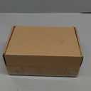 Privacy Crystal Glass Door Knobs Interior with Lock, Modern Octagon Door Knobs for Bedroom/Bathroom, Gold/Polished Brass