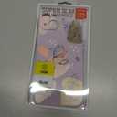 for iPhone 15 Plus Case, Side Flowers Pattern Design Slim Soft Protector Phone Cover for iPhone 15 Plus, Morandi Purple