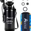 8L Portable Shower, 45 PSI, Pet Brush & ON/Off Spray Head