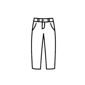 Black Pants, Black, S Black Pants, Black, S