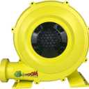Zoom Blowers Portable Air Pump for Inflatables - Energy Efficient High Power Compact Residential Air Blower for Bounce Houses, Slide Combos, Water Slides and Obstacle Course for Kids