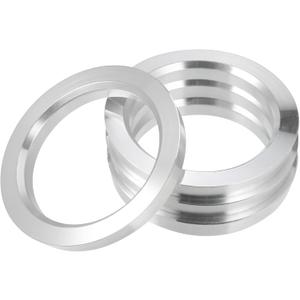 X AUTOHAUX 4pcs OD 83.1mm to ID 64.1mm Aluminium Alloy Car Hub Centric Rings Wheel Bore Center Spacer