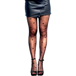 Millennials In Motion Heart Polka Dot Tights Patterned Cupid Sheer Stockings Valentines Tights Gothic Lolita Pastel Goth Fairycore Grunge Kawaii Cosplay Y2K Alt Pantyhose for Women