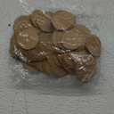 PATIKIL Earring Display Cards, 500 Pack Paper Earring Holder Blank Tags Round Cardboard for Hanging Earrings Ear Studs Style 2, Brown