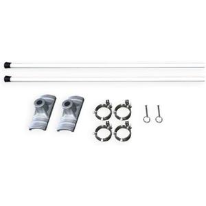Signworld 30" Street Light Pole Banner Mounting Bracket Hardware Kit