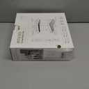 Seoneiro 2 Tier Corner Bathroom Counter Organizer, Cosmetic Skincare Organizer, Bathroom Countertop Perfume Tray Vanity Organizer, Kitchen Spice Corner Storage Shelf (Gold)