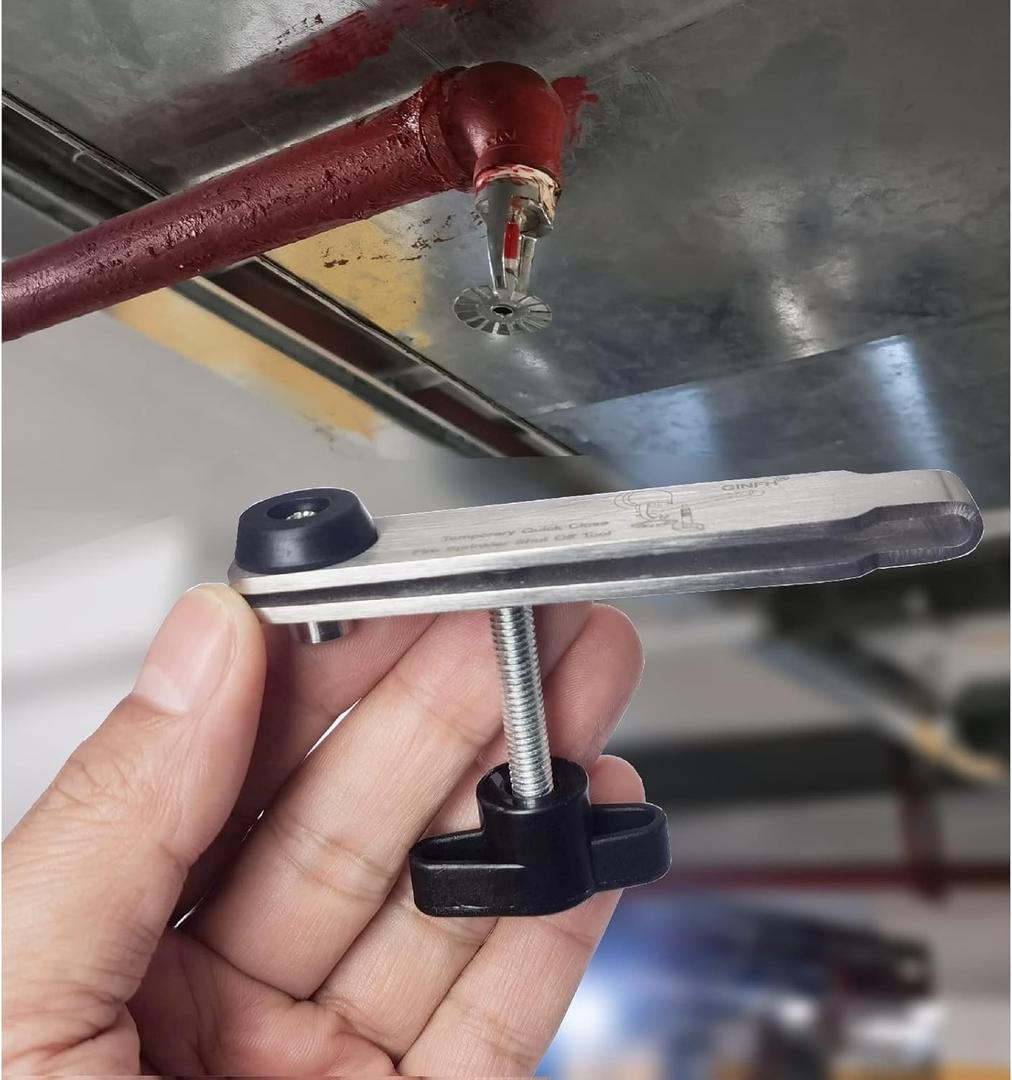Fire Sprinkler Heads Shut Off Tool Water Shut Off Tool For Managing Accidental Fire Sprinklers Activation Works On Upright Pendant Sidewall Sprinklers Recessed Sprinkler Heads (1)