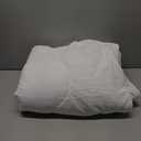 Lightweight Comforter Cooling White, All Season Duvet Insert Breathable Twin Size Summer Bedding, Soft Microfiber Cool Down Alternative Quilt with Corner Tabs, 64x88 inch