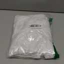 Womens Oversized Long Sleeve Shirts Crew Neck Casual Tops Loose Fit Side Slit Fall Tees (Medium, White)