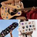 100 Pcs TV Series Cool Stickers, Anime Cute Stickers, Suitable for Water Bottles, Laptops, Phones, Tablets, Guitars, Refrigerators, Suitcases, and More.