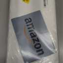 Disposable Table Cloth for Rectangle Tables 5 Pack, 54'' x 108'' White Paper Tablecloths for 3-9 Ft Tables, Paper & Plastic Party Table Cover for Outdoor, Birthday, Wedding, Banquet