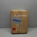 Narrow Walker Folding Upright Walker - with Removable Armrests, 450LBS Heavy Duty, Width & Height Adjustable Narrow Walkers for Seniors, Disabled, Bariatric (Large Standard)