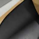 COSCO 20" x 48" Vinyl Top Folding Table, Black