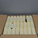 YOROXRG Set of 96 Waterproof Outdoor Flameless Candles, LED Candles with 4 Remote and Timer,(H 4" 5" 6" x D 2.2"),for Halloween Wedding Festival