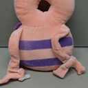 Baby Head Protection Backpack - Soft & Comfortable, Cute Cartoon Design, Pink Butterfly