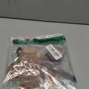 SlowTon Dog Socks with Double-Sided Grippers - 4PCS Dogs Grip Socks for Hot & Cold Pavement or Hard Floors, Non-Slip Paw Traction Protectors for Senior Small Medium Large Dogs(Brown, S)