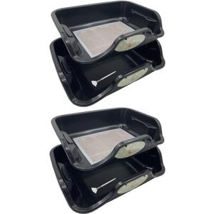 Ablaze Tray - 2 Pack Large Bin Set with Replaceable 150 Micron Screen