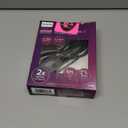 Philips USB Wall Charging Kit, 12W USB A to C Charger Block with 6ft Braided Cord Foldable Plug DLP6212C/37