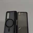 MOBOSI for Z Fold 5 Case with Privacy Screen Protector [Compatible with Magsafe], [Built-in Kickstand&Full Body Hinge Protection] Shockproof Phone Cover for Samsung Galaxy Z Fold5, Black