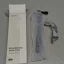 WOLFANG GB2200 Rechargeable Selfie Stick with 2600mAh Rechargeable Battery, Selfie Stick Black Rotation Action Camera, Compatible with Other Action Cameras and Travel(24-60CM)
