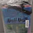 Nush Nush Set of 12 Gradient Medium Gift Bags - 4 Stunning and Shiny Reusable Gift Bags With Handles - Ideal Goodie Bag for Birthday Party, Wedding Party Favors, Christmas, Thanksgiving - 8x4x10 (Gradient Mix Color - Medium Size)