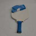 Pickleball Paddle Carbon Fiber USAPA Approved Thicker Honeycomb Core Pickle Ball Rackets Gift with Cover for Women and Men (Blue)