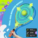 AboveGenius Kids Tennis Racket Set, 23 inch Tennis Racket for Toddler Youth Starter Kit, 3 Balls, 2 Lightweight Racquets with Easy Carrying Shoulder Strap Bag
