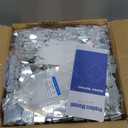 4FT x 6FT Silver Shimmer Wall Backdrop,Shiny Sequins,24PCS Sequins Backdrop Decoration Panels, Glitter Bling Photo Background Decorations for Birthday Party Wedding Engagement Anniversary Graduation