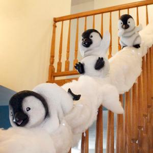 Midlee Christmas Penguin Stairway Holiday Decoration (Set of 3)