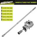 Complete Rear Differential & Alex Shaft for Honda Rubicon Foreman 500