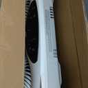Bionaire Window Fan with Reversible Airflow Blades 3-Speed Settings, Programmable Thermostat, LED Display, Remote Control, Fits 2436" Windows, No Assembly Required