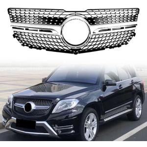 Grill Compatible For Mercedes Benz X204 GLK Front Grille GLK200 GLK220 GLK250 GLK350 GLK300 DIAMOND 2012 2013 2014 2015
