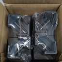 Sephyroth Adjustable Bed Risers Furniture Risers 4Pack with Screw Clamp.Table Desk Chair Risers.Bed Risers 4Inch Fit Furniture's Square/Round Leg Diameter from 0.8''1.6'' (4Inch Black)