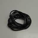 15 FT 13 Amps 1625 Watts 16/3 Outdoor Extension Cord Waterproof, Weatherproof & Flame Retardant Black 3 Prong Power Cord Outside for Lawn & Garden,125 VAC 16AWG SJTW, ETL Listed