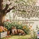 Simply Purrfect Country Cat Calendar 2026 Monthly Wall Calender 12 Month | American Made In The USA