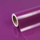 Purple Contact Paper 15.7"x196" Glossy Purple Peel and Stick Wallpaper for Kitchen Countertop/Cabinet Self Adhesive Waterproof Wall Paper Removable Decorative Vinyl