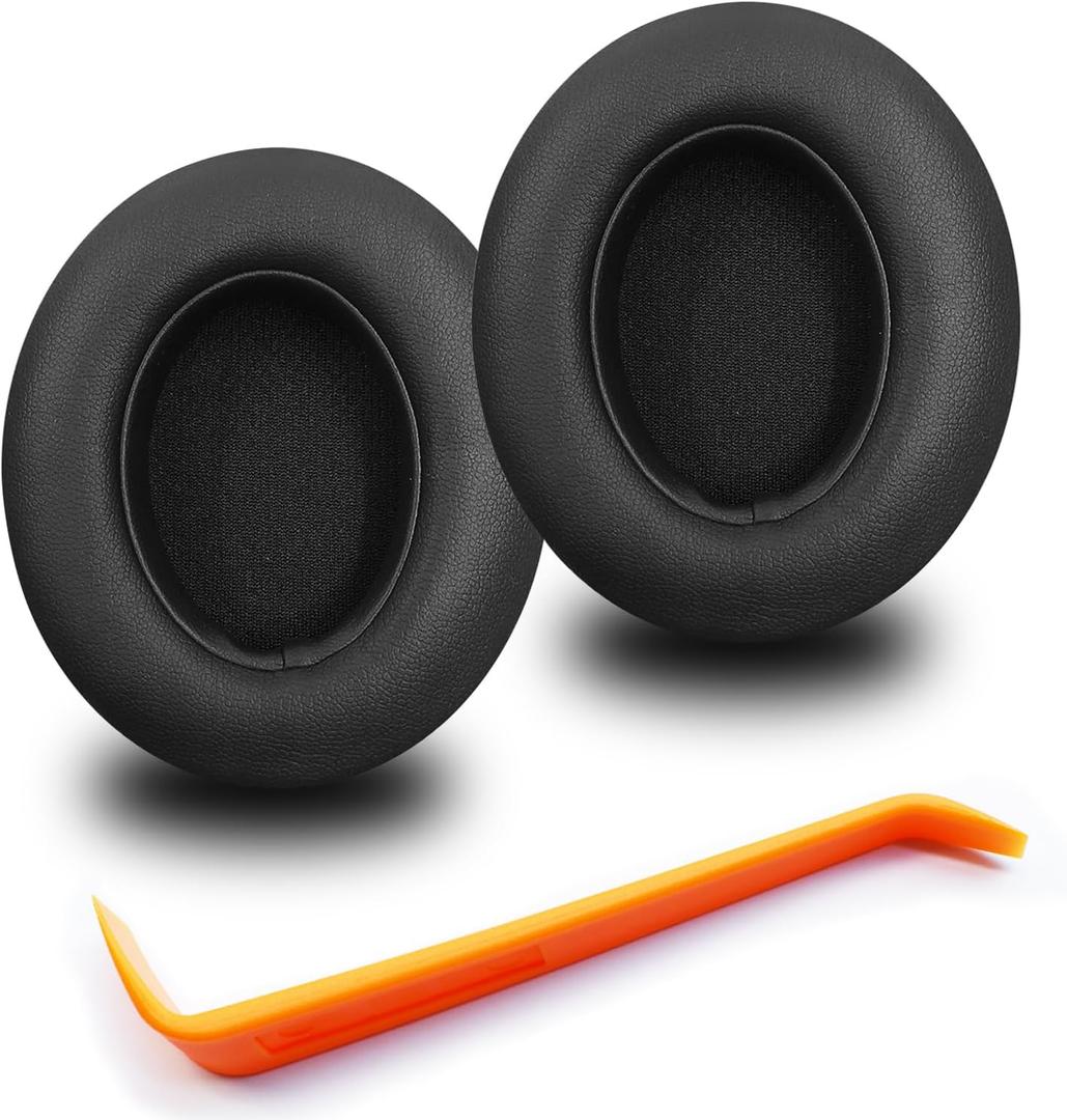 Studio 3 Ear Pads - Replacement Earpads for Beats Studio3 and Studio 2 Headphones (Black)