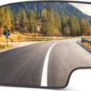 SCITOO Exterior Mirror Driver Side Glass Replacement fit for 2003 2004 2005 2006 2007 For Chevy For GMC Silverado Sierra 1500/2500 HD/3500 Classic Models with Power Heated